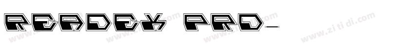 Readex Pro字体转换